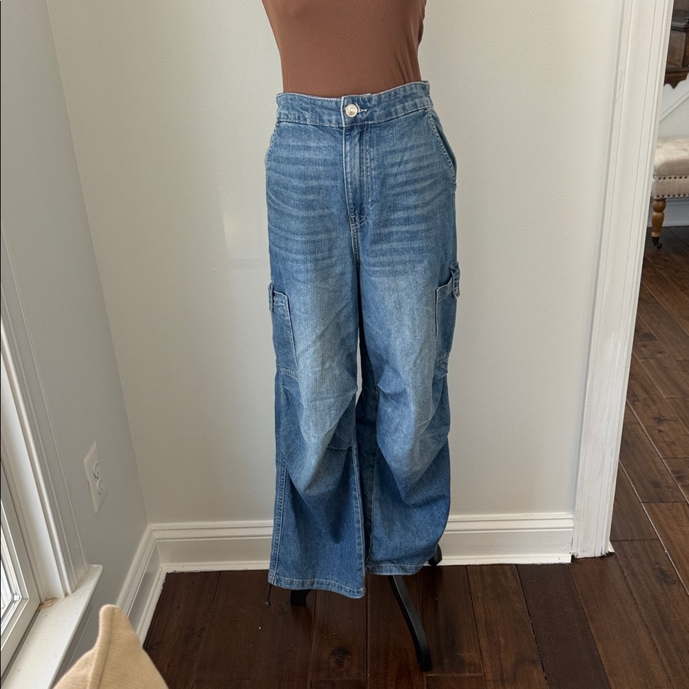 H&M Denim Cargo Jeans👖❗️2 for 10